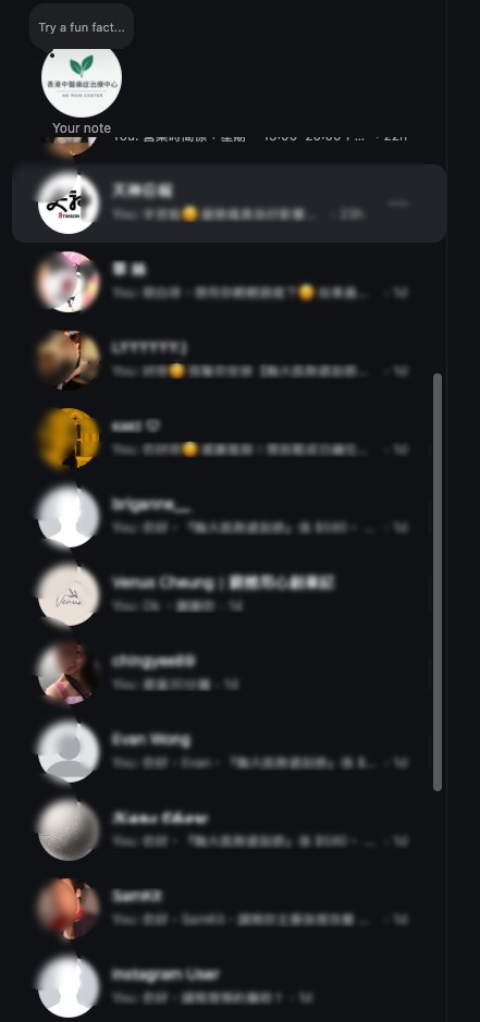 HK Pain Center · Instagram Reel enquiry results