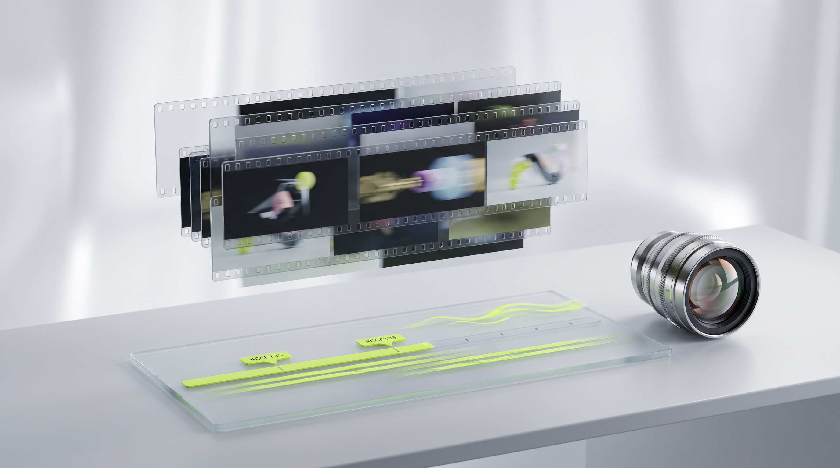 Video production collage: short-form and brand film production visual