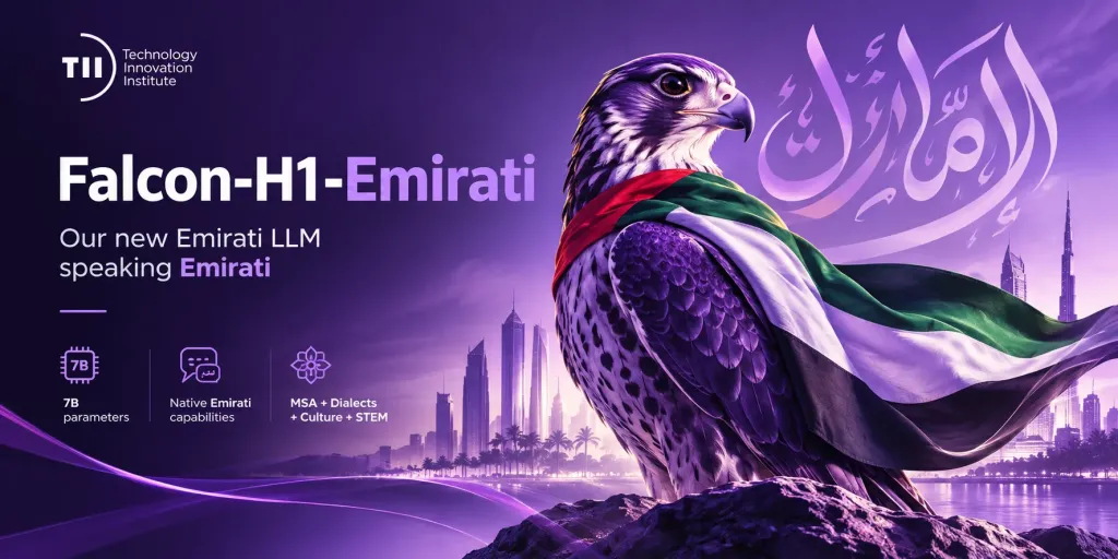 Falcon-Emirati 7B：專為阿聯酋方言設計的語言模型｜trafficholic AI趨勢