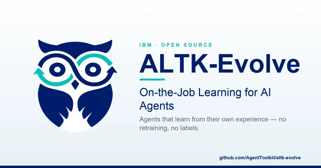 ALTK-Evolve 如何在客戶服務任務中超越 τ²-bench 排行榜｜trafficholic AI趨勢